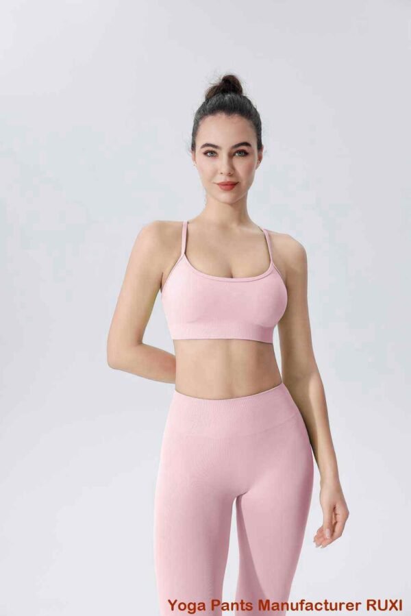 leggings de academia cinza RUXI br1211