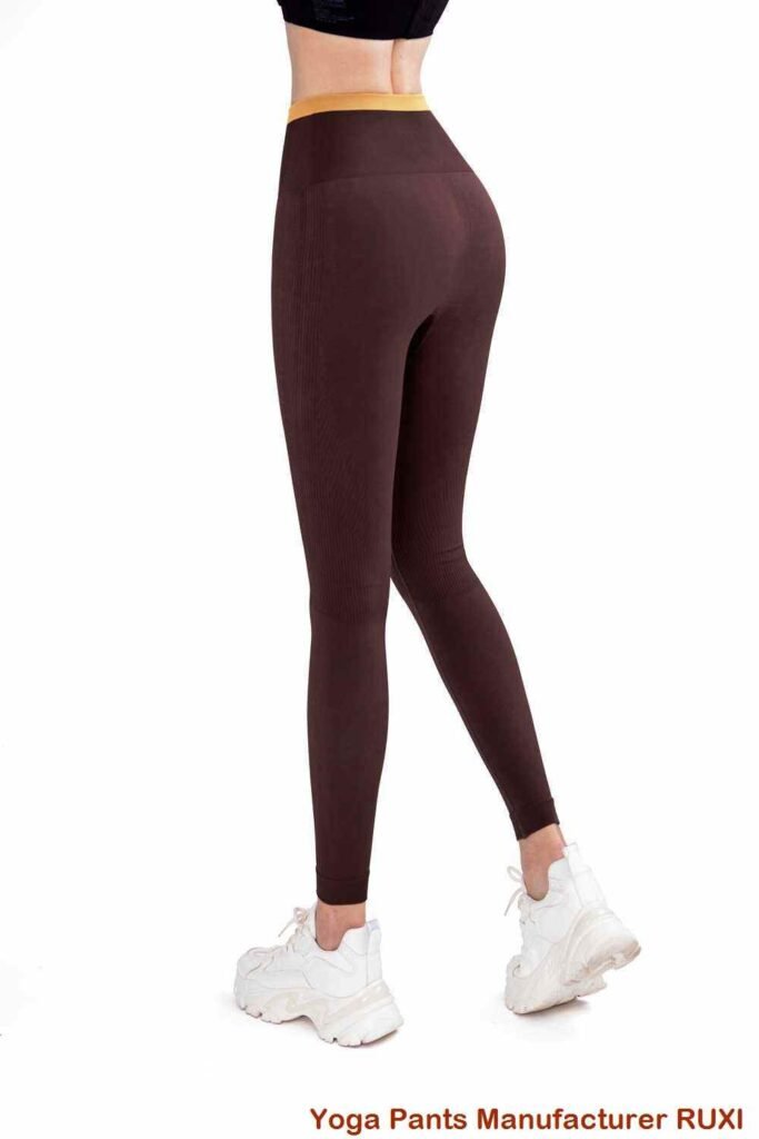 Shorts de ioga com estampa de chita para mulheres RUXI