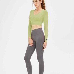 Leggings Flare com Corte V para Mulheres RUXI br421