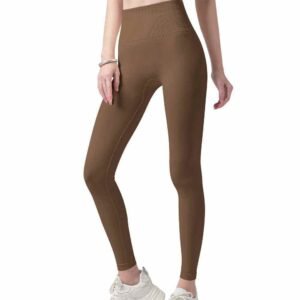 Leggings Capri Running com bolsos para mulheres RUXI br406