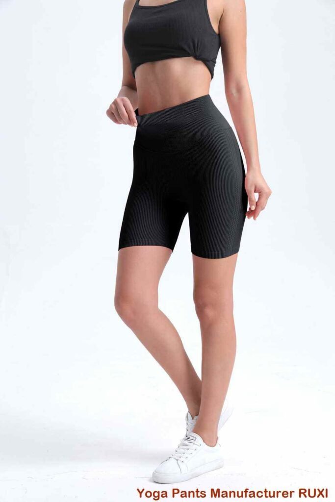 Shorts de corrida leves verdes femininos RUXI br3075