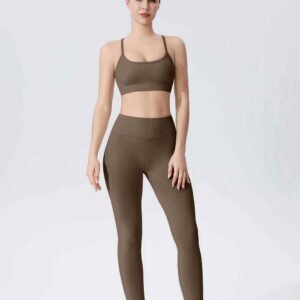 Leggings de ioga florais para mulheres RUXI br1370