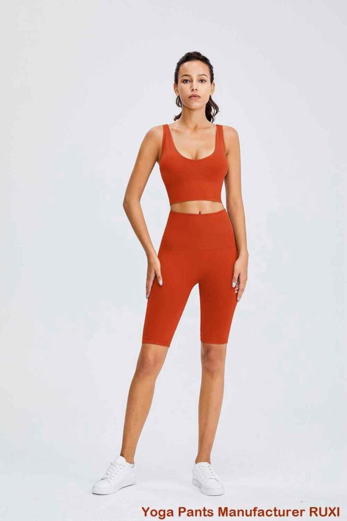 Shorts de corrida atléticos roxos femininos RUXI br3209