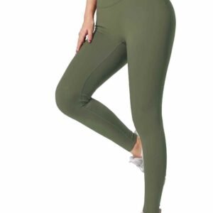 Leggings de ioga de cintura alta com estampa de galáxia