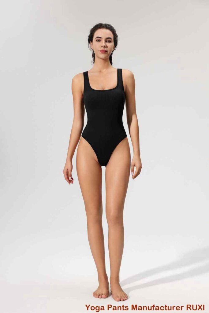 Shorts de ioga feminino com bolsos RUXI br3812