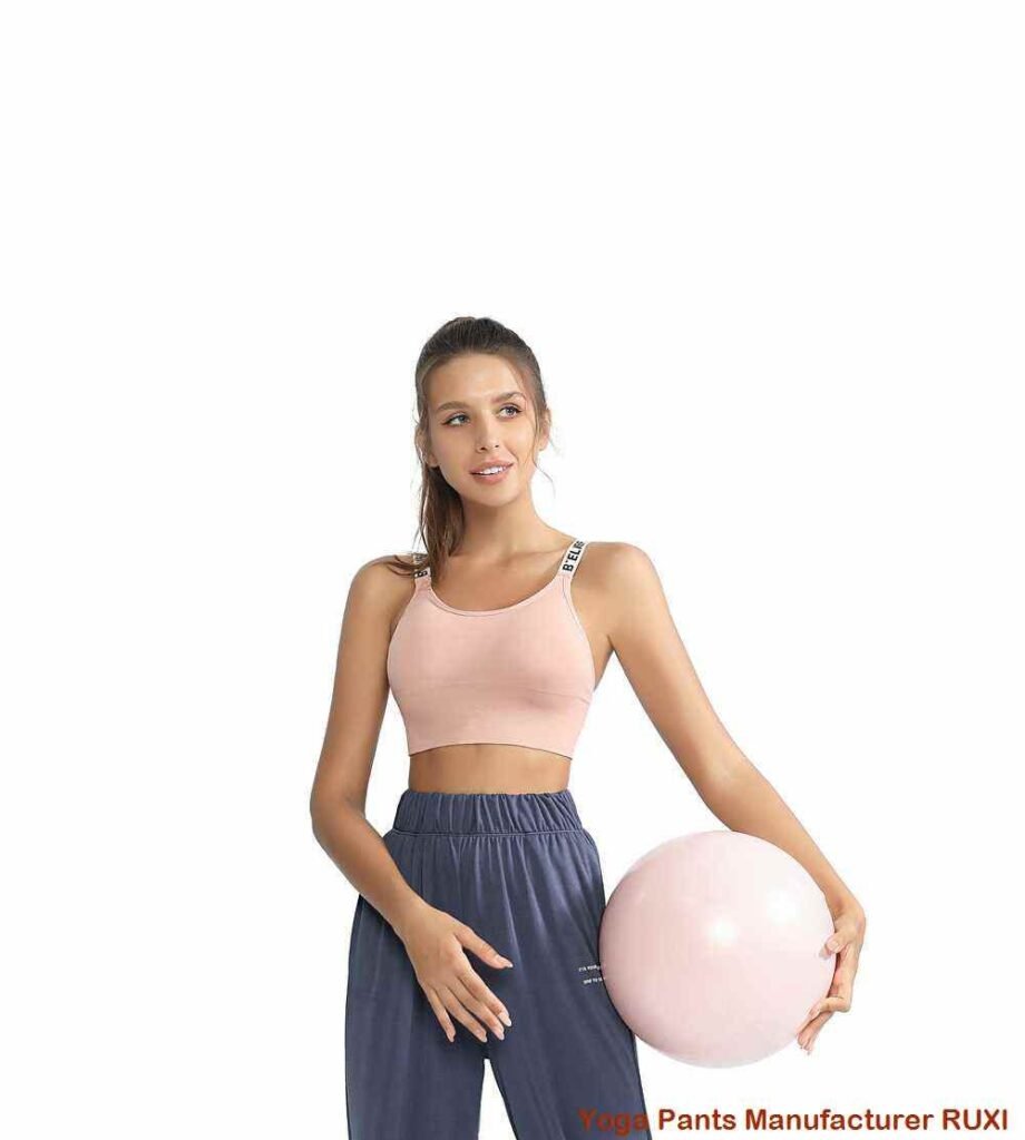 Shorts esportivos rosa para mulheres RUXI br3095