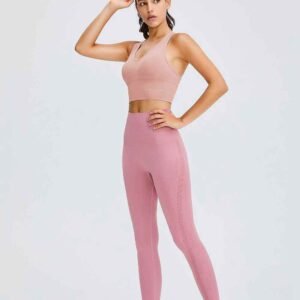 Leggings Flare Marrom Escuro para Conforto Elegante RUXI