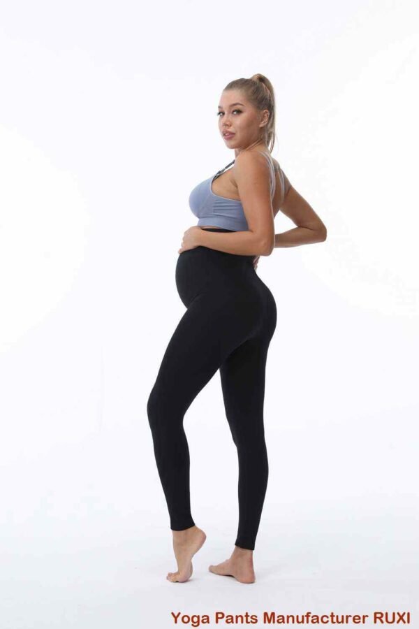 Leggings Flare de Algodão Cinza para Mulheres RUXI br678