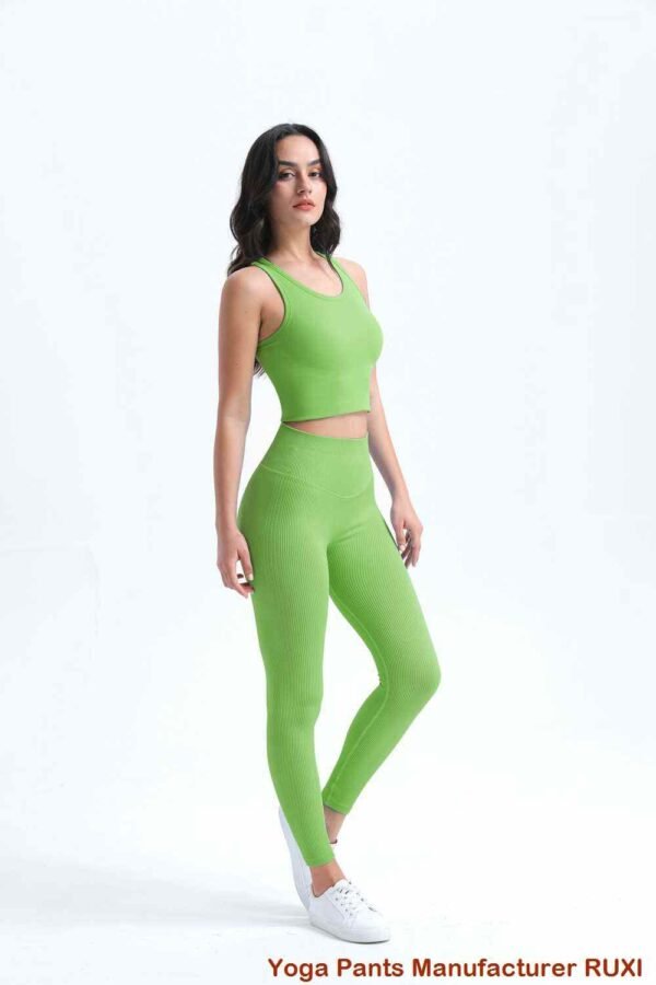 Leggings de treino de cintura alta com bolsos RUXI br363