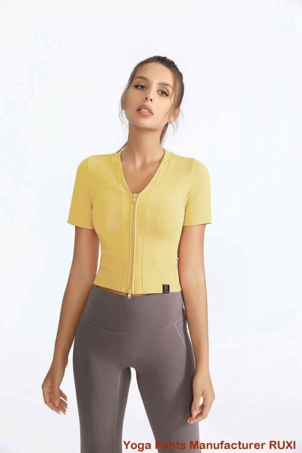Conjunto de Yoga Rosa Suave para Mulheres RUXI br612
