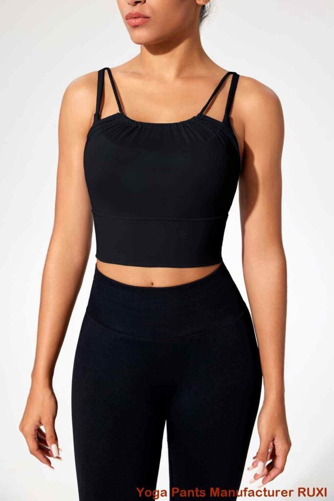 Top esportivo de secagem rápida para uso ativo RUXI br3719