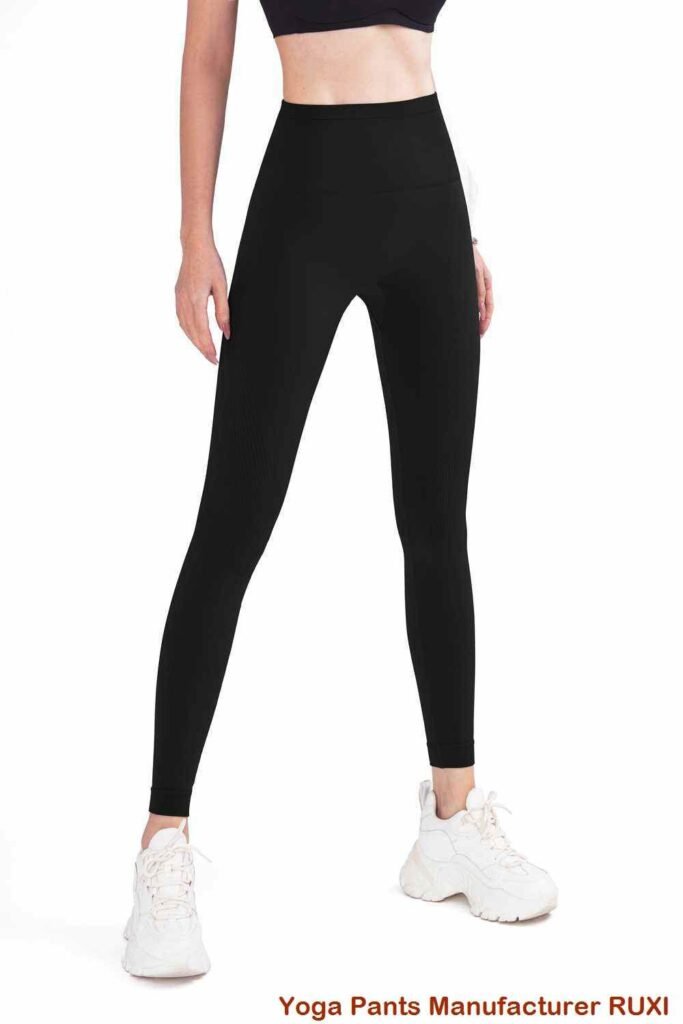 Shorts de corrida Comfort Fit com cós de ioga RUXI br3842