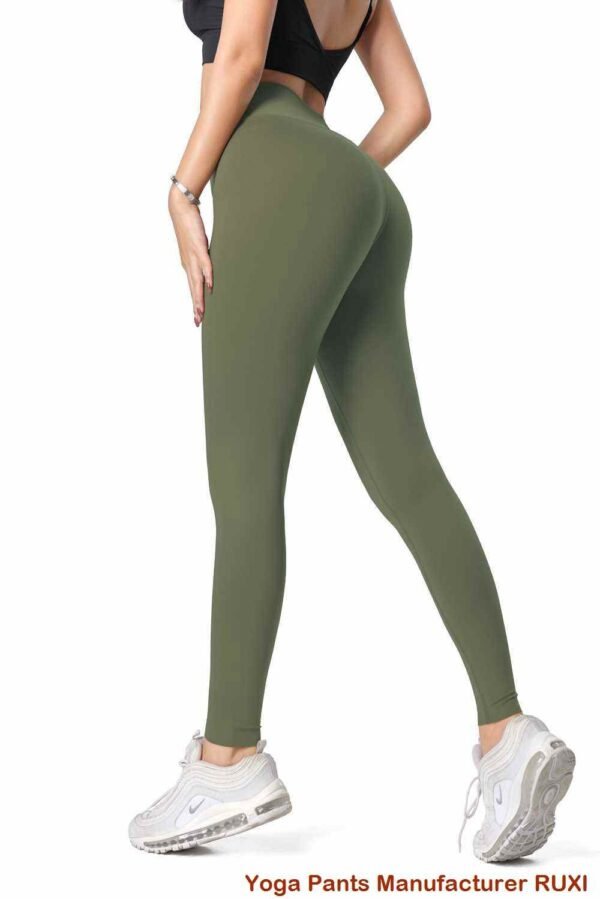 Conjunto de sutiã esportivo sem costura e leggings RUXI