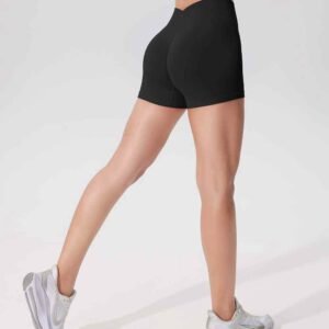 Leggings de treino de elastano elástico para uso ativo