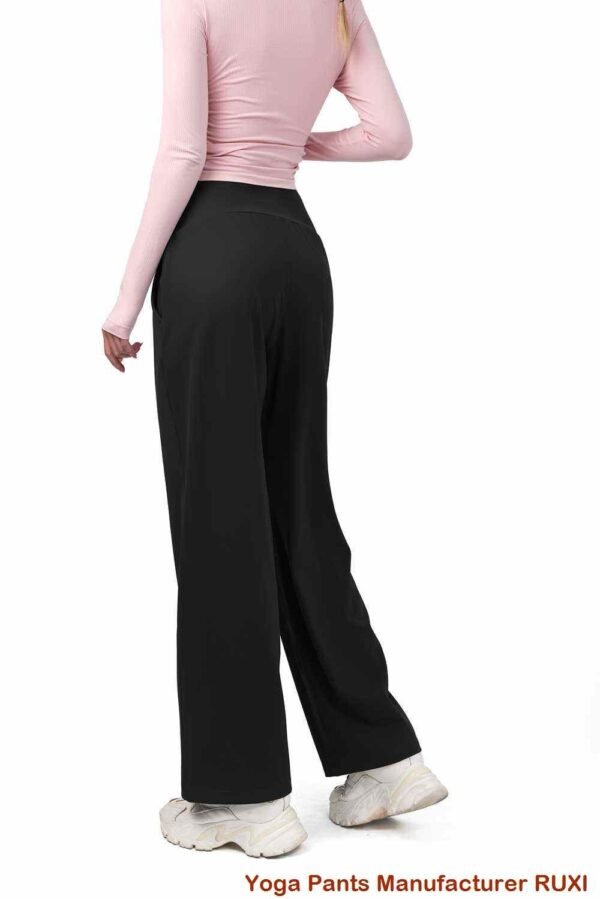 Calça Capri Yoga Vermelha Feminina para Uso Ativo RUXI