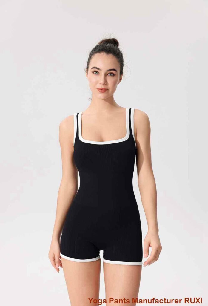 Shorts de corrida longos femininos com bolsos RUXI br3236