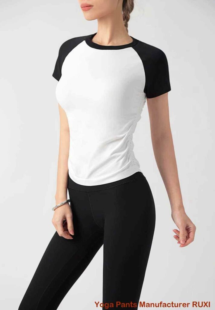 shorts esportivos de algodão feminino RUXI br3336