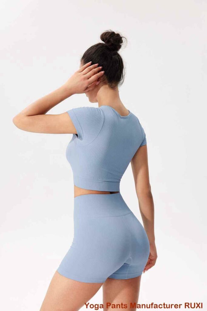 Shorts de ciclismo de algodão preto para senhoras RUXI