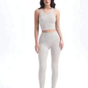Leggings de ioga de cintura alta ecológicas RUXI br783