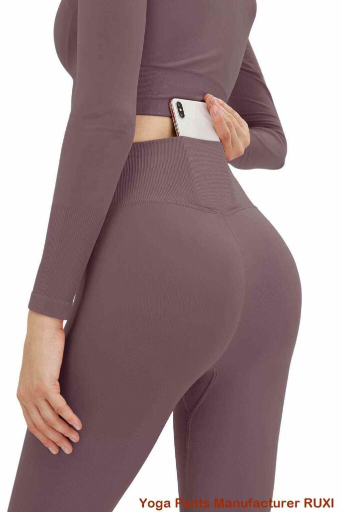 mulher de shorts de ginástica RUXI br3580