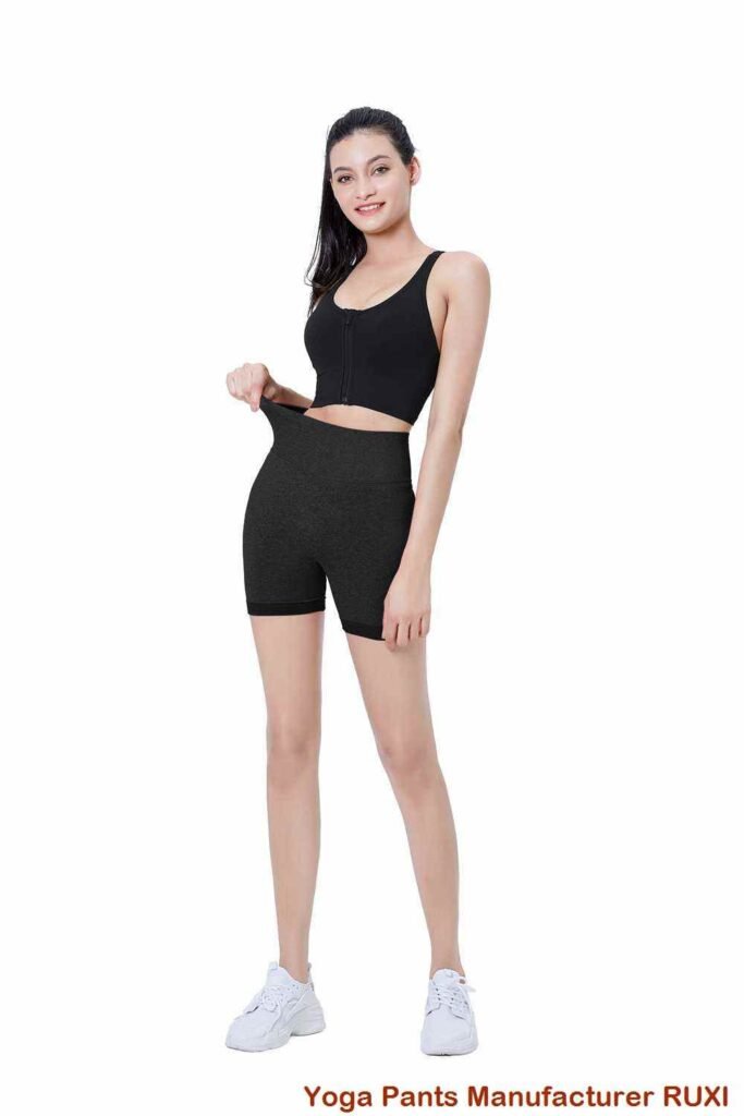 conjunto de sutiã e shorts de ioga RUXI br3928
