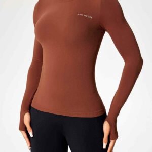 Leggings de algodão confortáveis com bolsos laterais RUXI